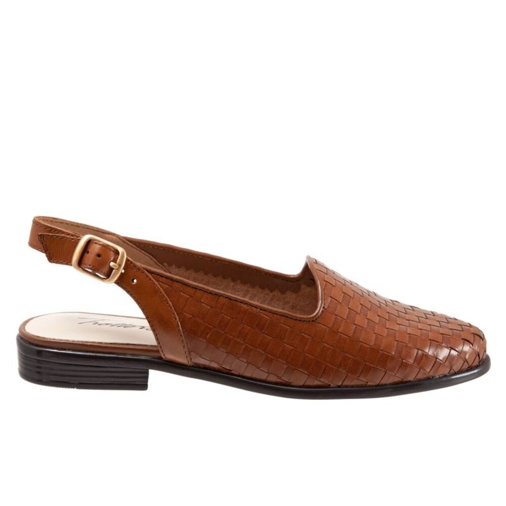 Trotters Womens Lena Brown Shoes (NWT)